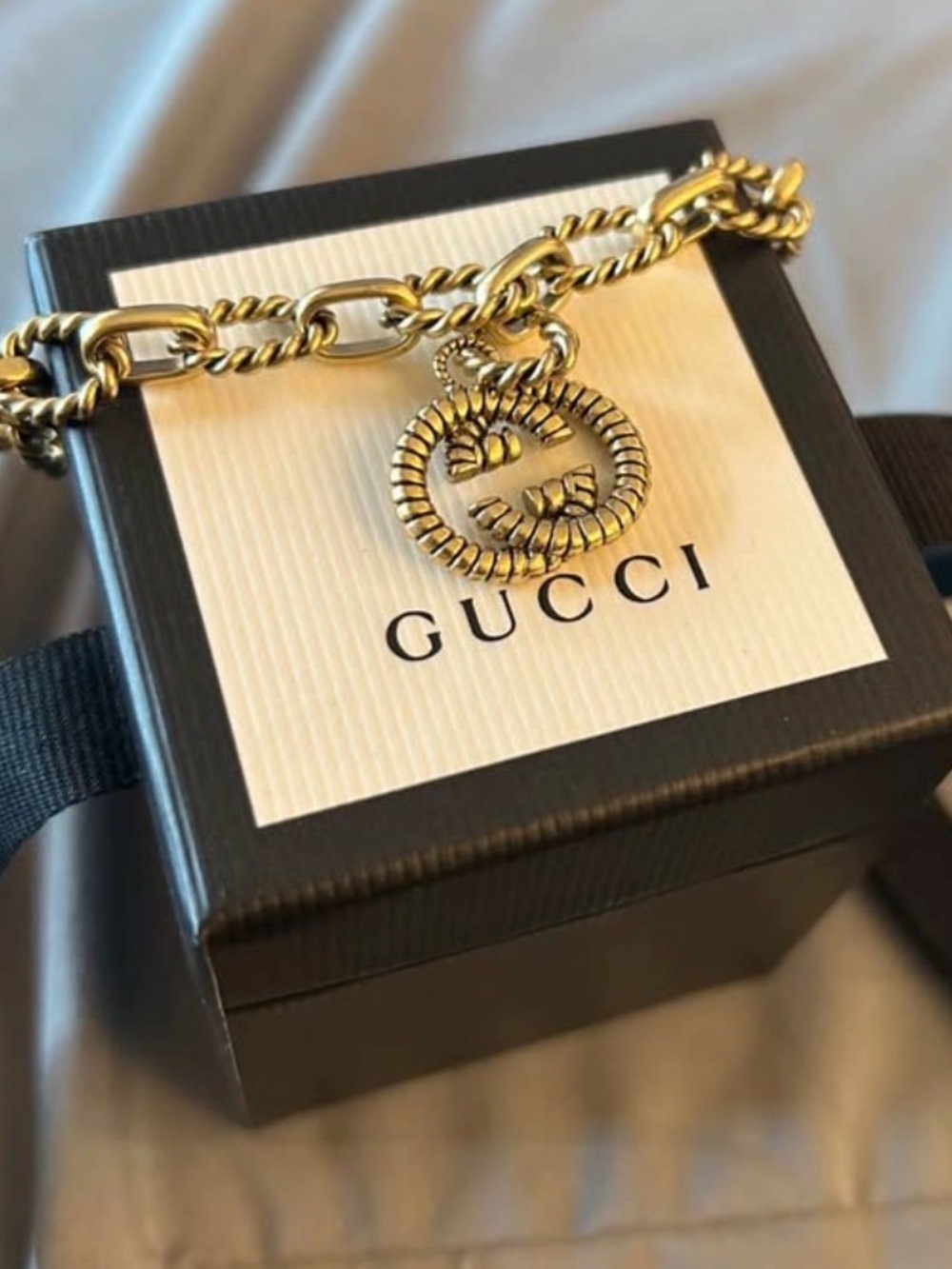 Gucci Interlocking Rope "GG" Bracelet